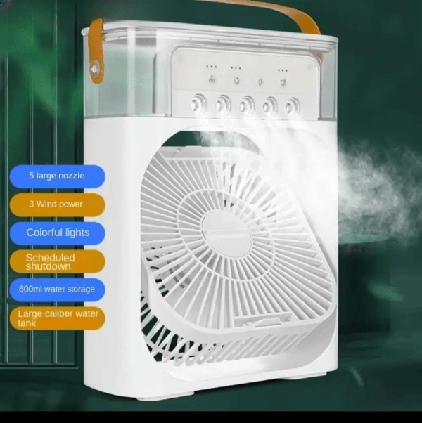 Air Cooler Fan With Embose Button Usb Electric (big Size 10) (random Color) - SajiDeals