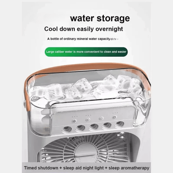 Air Cooler Fan With Embose Button Usb Electric (big Size 10) (random Color) - SajiDeals