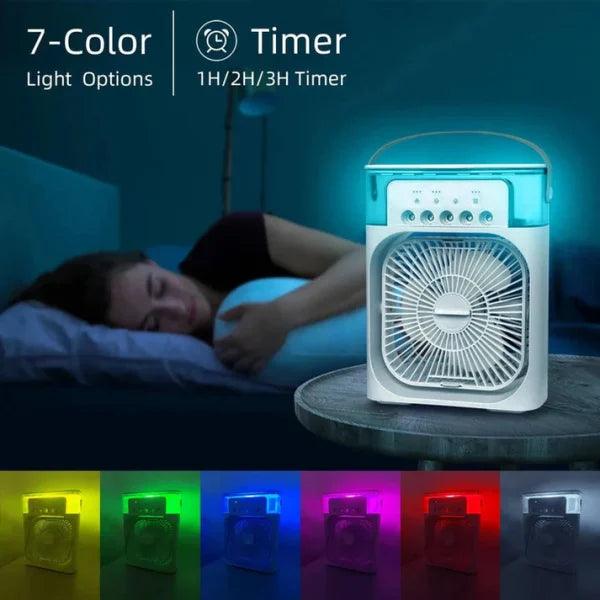Air Cooler Fan With Embose Button Usb Electric (big Size 10) (random Color) - SajiDeals