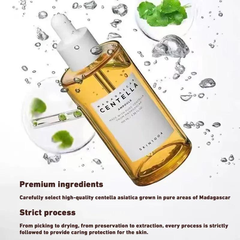 100ml Centella Asiatica Essence Moisturizing Calming Brightening Facial Serum Capsule Ampoule - SajiDeals