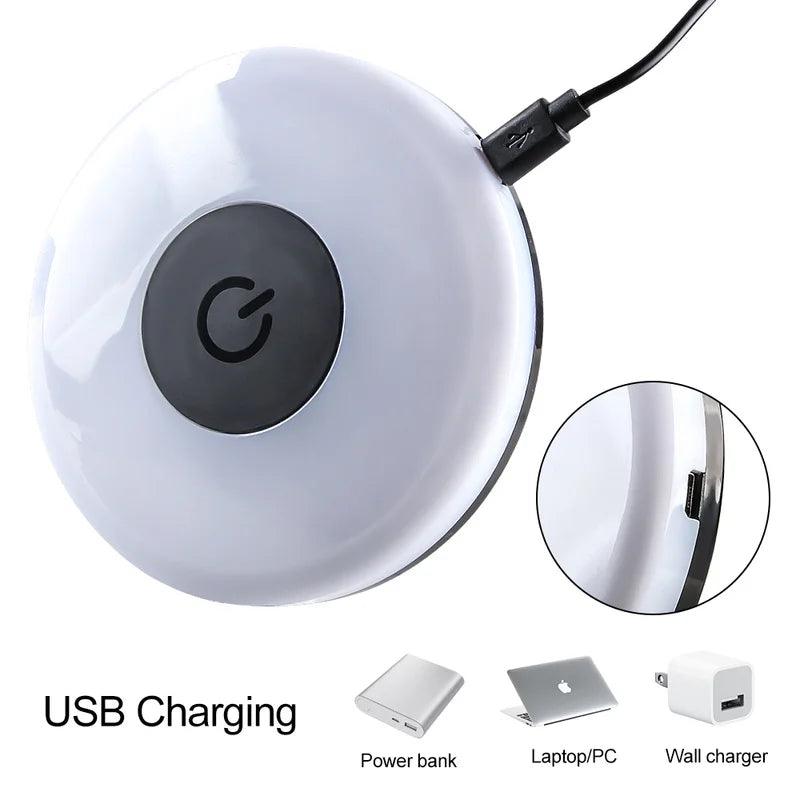 Magnetic Car LED Touch Light Car Roof Interior Light Magnets Ceiling Lamp Universal Reading Night Lamp Car Interior Accessories - SajiDeals