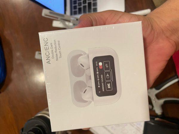 A9 Pro Touch Screen Anc Wireless Headset Tws Noise Cancelling Earbud Bluetooth Headphone 5.4 Support App Long Battery Life - SajiDeals